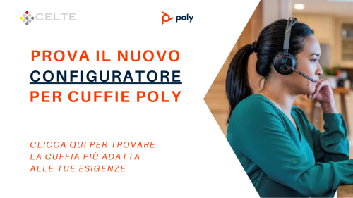 Prova il nuovo configuratore di cuffie Poly